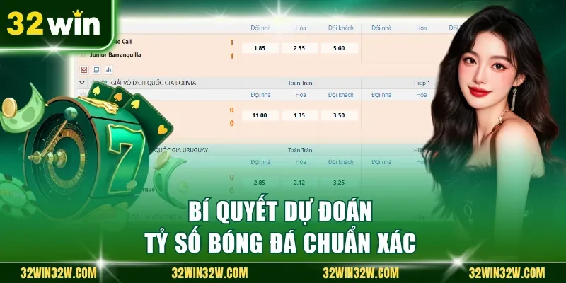 Bí quyết dự đoán tỷ số bóng đá chuẩn xác