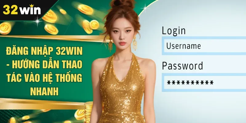 Đăng Nhập 32Win - Hướng Dẫn Thao Tác Vào Hệ Thống Nhanh