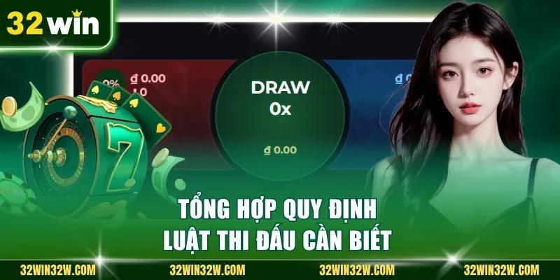 Tổng hợp quy định luật thi đấu cần biết